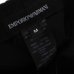 مملوكة مسبقًا Emporio Armani Brown Moire Baseball Cap M