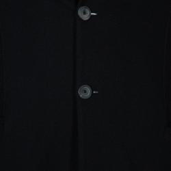 Pre Owned Emporio Armani Men's Black Wool Blazer XS