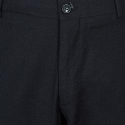 Pre Owned Emporio Armani Men's Black Trousers XL