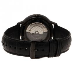 Pre Owned Emporio Armani Grey Stainless Steel AR4660 Men's Wristwatch 40MM