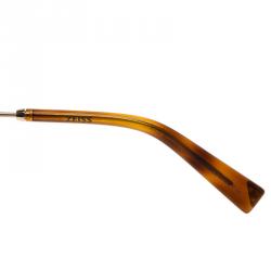 Ermenegildo Zegna Silver and Light Brown EZ0007 Aviators