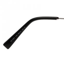 Ermenegildo Zegna Silver and Black EZ0007 Aviators