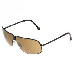 Ermenegildo Zegna Black SZ3124 Foldable Shield Sunglasses