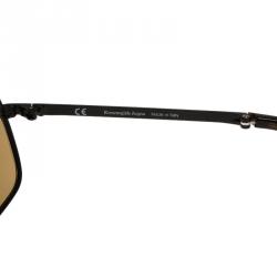 Ermenegildo Zegna Black SZ3124 Foldable Shield Sunglasses