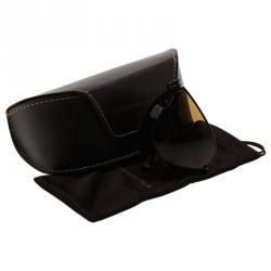 Ermenegildo Zegna Black SZ3124 Foldable Shield Sunglasses