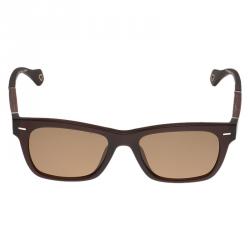 Ermenegildo Zegna Brown SZ3652G Wayfarers