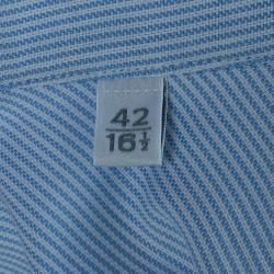 Pre Owned Ermenegildo Zegna Pinstripe Formal Shirt L