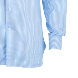 Pre Owned Ermenegildo Zegna Blue Striped Shirt L