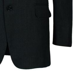 Pre Owned Ermenegildo Zegna Men's Charcoal Traveller Wool Blazer M