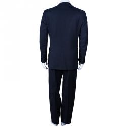 Ermenegildo Zegna Men's Black Trofeo Wool Suit M