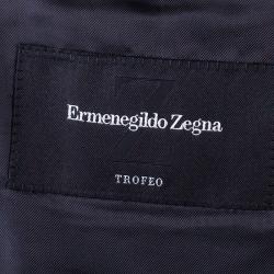 Ermenegildo Zegna Men's Black Trofeo Wool Suit M