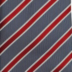 Pre Owned رباط عنق ايرمنيجيلدو زينيا أزرق وأحمر