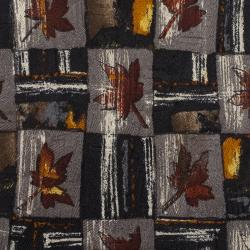 Pre Owned Ermenegildo Zegna Grey Woven Silk Tie