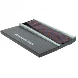 Pre Owned ربطة عنق ايرمنيجيلدو زينيا حرير مجدول مخطط