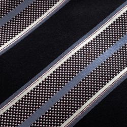 Pre Owned Ermenegildo Zegna  Multicolor Striped Woven Silk Traditional Tie