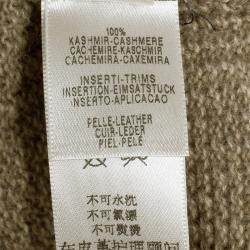 Pre Owned بلوفر ايرمنيجيلدو زينيا كشمير بيج للرجال XL