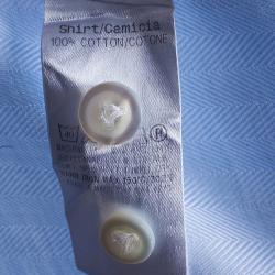 Pre Owned Ermenegildo Zegna Men's Blue Shirt L