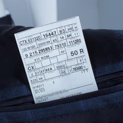 Pre Owned Ermenegildo Zegna Men's Blue Check Blazer M