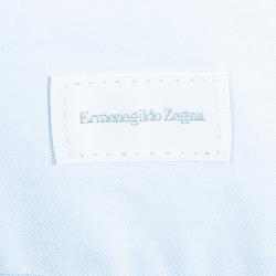 Pre Owned قميص ايرمنيجيلدو زينيا أزرق فاتح رجالي L