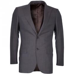 Ermenegildo Zegna Men's Brown Wool Suit M