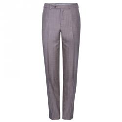 Ermenegildo Zegna Men's Grey/Brown Striped Suit M