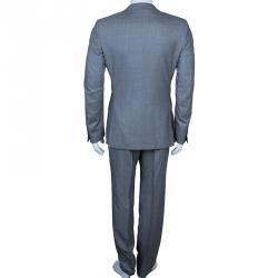 مملوكة مسبقًا Ermenegildo Zegna  Grey Wool Suit M