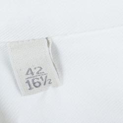 Pre Owned Ermenegildo Zegna White Button Down Shirt L