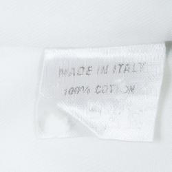 Pre Owned Ermenegildo Zegna White Button Down Shirt L