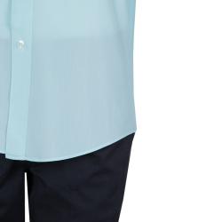 Pre Owned قميص ايرمنيجيلدو زينيا أخضر فاتح بأزرار أمامية XL