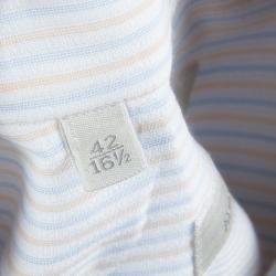 Pre Owned قميص ايرمنيجيلدو زينيا قطن مخطط بألوان متعددة بأكمام طويلة وأزرار أمامية L