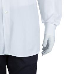 Pre Owned Ermenegildo Zegna White Long Sleeve Buttondown Cotton Shirt L