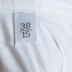 Pre Owned قميص ايرمنيجيلدو زينيا قطن أبيض بأكمام طويلة وأزرار أمامية S