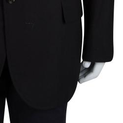 مملوكة مسبقًا Ermenegildo Zegna Black Cool Effect Blazer XXL