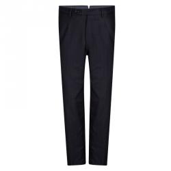 Ermenegildo Zegna Navy Blue Striped Regular Fit Trofeo Pant Suit L
