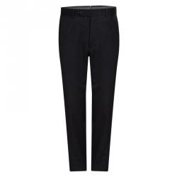 Ermenegildo Zegna Multiseason Black Wool Regular Fit Suit L