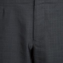 Ermenegildo Zegna Cool Effect Grey Wool Regular Fit Mila Suit L