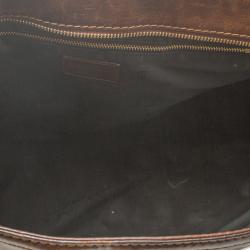 Escada Brown Leather Tote