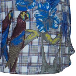 Pre Owned Etro Men's Multicolor Print Shirt L