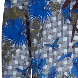 Pre Owned Etro Men's Multicolor Print Shirt L