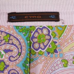 Pre Owned Etro Men's Pastel Pink Corduroy Blazer XXL