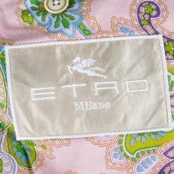 Pre Owned Etro Men's Pastel Pink Corduroy Blazer XXL
