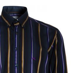 Pre Owned قميص ايترو مخطط متعدد الألوان للرجال M