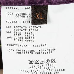 Pre Owned Etro Olive Green Patch Pocket Detail Button Front Jacket XL
