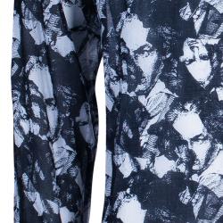 Pre Owned Fendi Men's Black Printed Shirt L