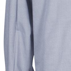 Pre Owned Fendi Men's Pale Grey Cotton Shirt M