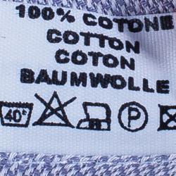 Pre Owned Fendi Men's Pale Grey Cotton Shirt M