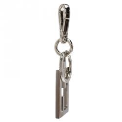 Fendi Silver Logo Key Chain