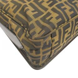 Fendi Tobacco Zucca Canvas Messenger Bag
