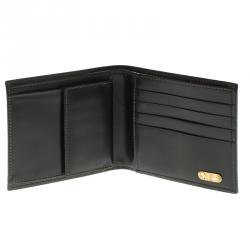Fendi Tobacco Pequin Coated Canvas Bifold Wallet
