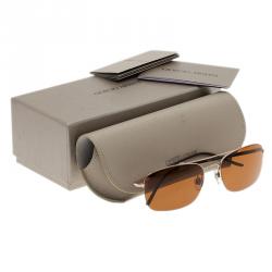 Pre Owned Giorgio Armani Gold 6001 Sunglasses